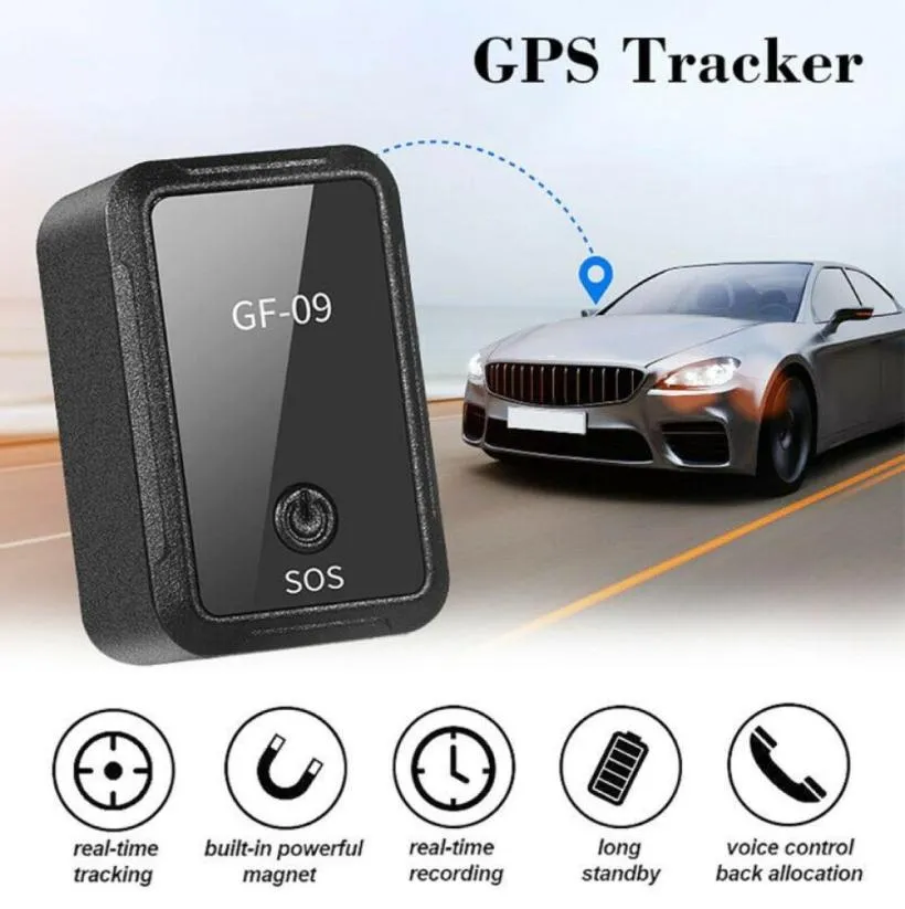 Car application GPS Locator Adsorption Enregistrement antidropping Dispositif Contrôle vocal Enregistrement d'équipement de suivi en temps réel Tracker4954176