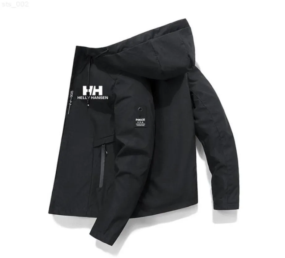 2022 Spring Autumn HH män kläder utomhus fiske vattentät jacka tröja hoodie vindbrytare sportkläder kläder outwear topp t2937311