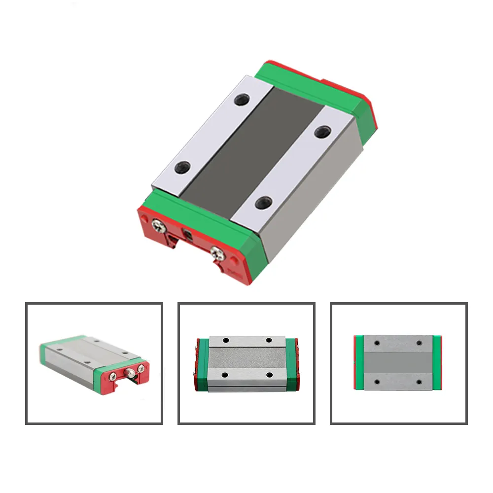 Curseur Rail Linéaire Miniature MGN7C En Acier Allié - Guidage Précision μm Pour Impression 3D, CNC Et Robotique