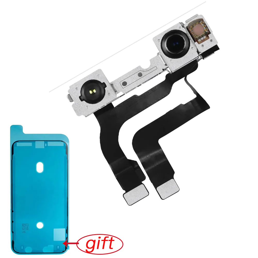Front fotocamera rivolta rivolta al modulo lente trasmettitore Ricevitore Flex Cavo per iPhone 7 8 Plus XR XS 11 12 Pro Max con impermeabile