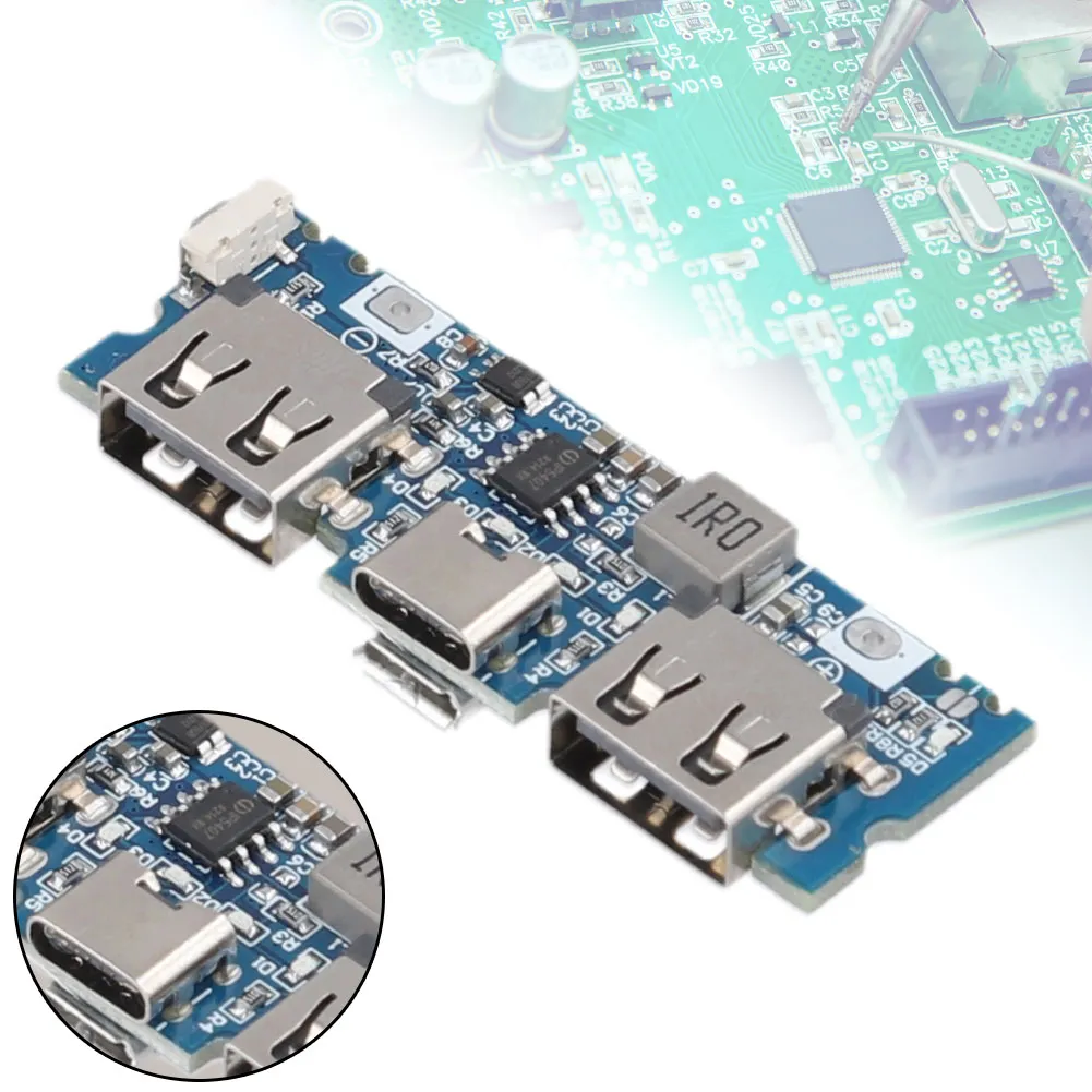 Dual USB Charging Board for 18650 Battery Control Module 3.7V 2.4A with ...