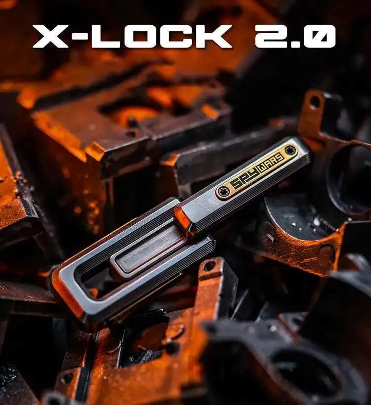 LAUTIE XLOCK 2.0: Magnetic Double Push EDC Decompression