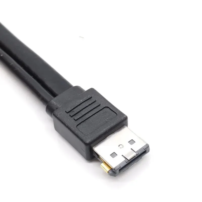 di alta qualità 1pin 22pin SATA USB Dual Power ESATA USB 5V Combo a 22pin Accessori cavi disco rigido USB 22pin USB trasferimento di dati affidabile e