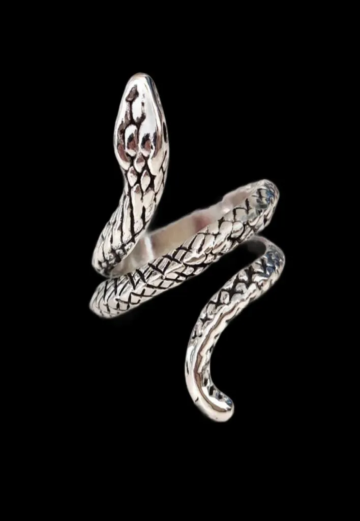 20st/parti antika silverstilar blandar ring manlig kvinnlig öppnings justerbara ringar överdrivna metalllegeringsmycken6277066
