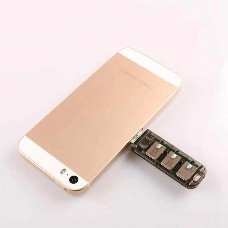Mobile Iphone Dual Sim Adapter 6-Slot SIM Card Adapter Mini SIM