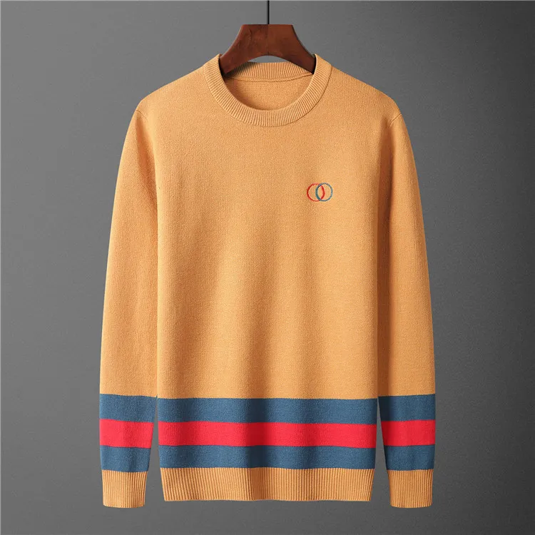 fall sweaters mens sweatshirt long sleeve embroidery couple sweater spring autumn loose pullover#B10