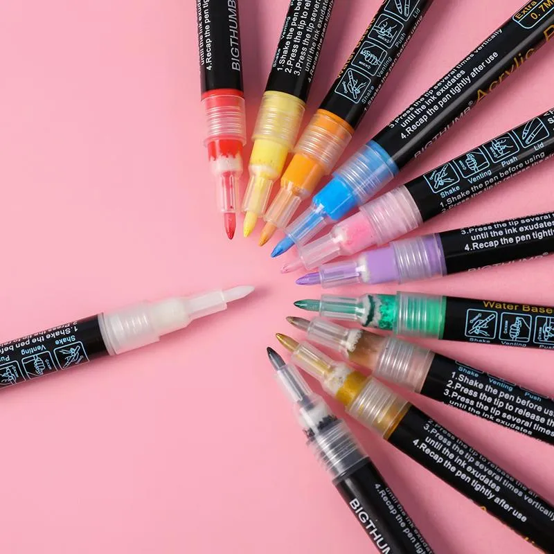 Skin Tone Ohuhu Dual Tip Marker Pens Tooli-art Acrylic Paint Pens