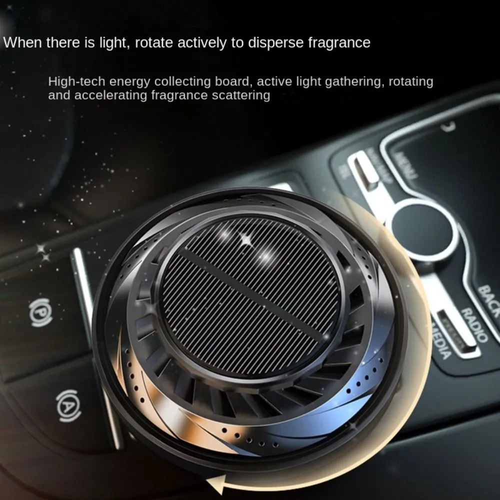 Vehicle Solar Rotating Car Aroma Diffuser Essential... From Ddmyearth ...