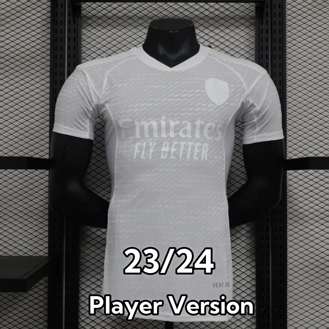 23/24 Arsenaol ARS Soccer Jerseys White Special Mens Jersey Man Football Shirts 2024 Player Version