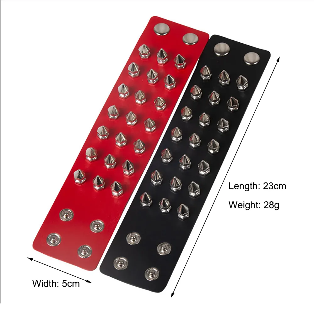 DHgate.com:Gothic Punk Leather Spike Bracelet: Adjustable DHgate.com:Gothic Punk Leather Spike Bracelet: Adjustable