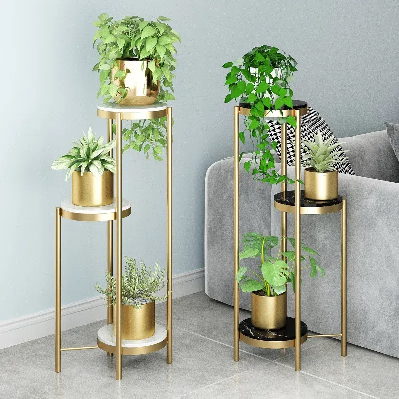 Minimalist Plant Stand: Stylish Multi Tier Shelf For Indoor Plants
