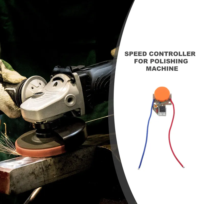ZAYRAY 250V 12A Angle Grinder Polishing Machine Speed Controller Switch Power Tool Speed Controller ZAYRAY 250V 12A Angle Grinder Polishing Machine Speed Controller Switch Power Tool Speed Controller