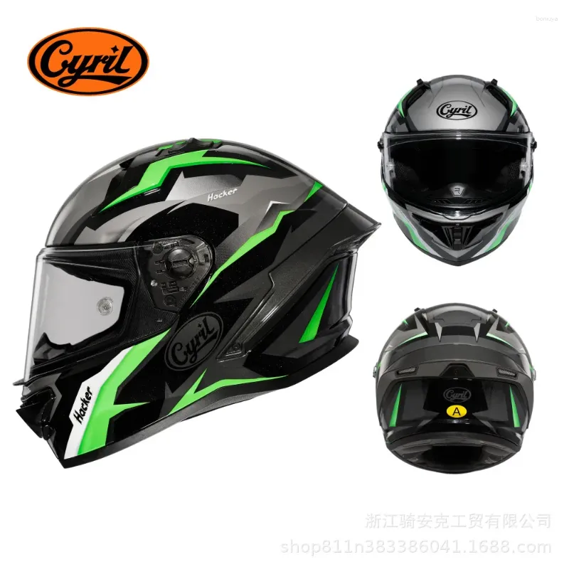 CYRIL Sailor R1 Bluetooth Motorcycle Helmet - Full Face Racing