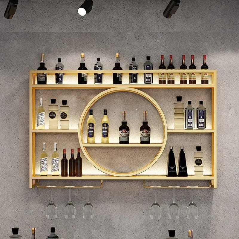 Hanging bar cabinet for home discount