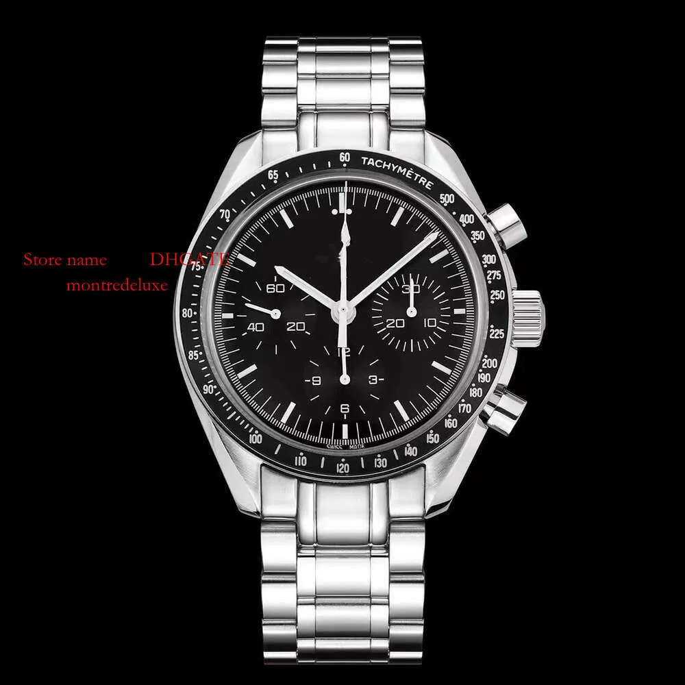 3861 Superclone Chronograph Men's Watches Moon 310.63.42.50.02. 316L 42mm Watchesmen's Business Saturn Watch Pluto Business Designers 813