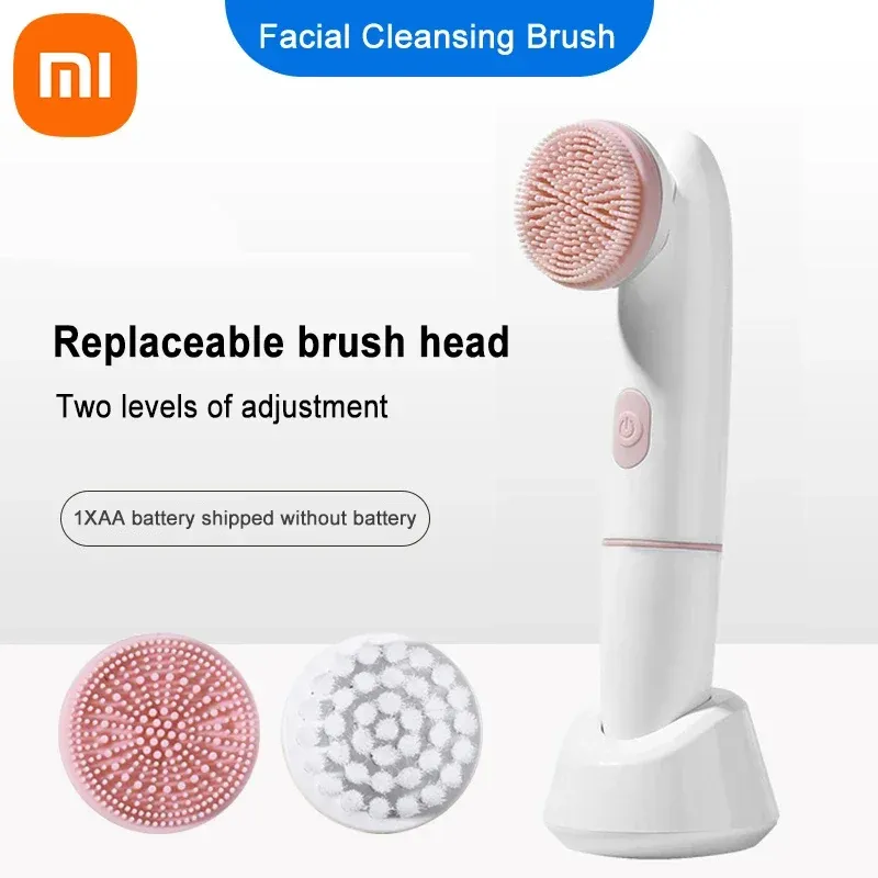 Bewässerung Xiaomi YouPin Electric Facial Cleanser IPX6 wasserdichte vibrierende Gesichtsreinigungstin