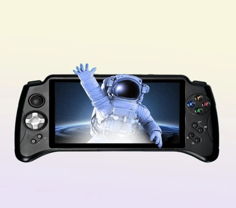 Powkiddy x17 nostalgiczny gospodarz Android 70 Handheld Game Console 7 -calowe IPS ekran dotykowy przenośny Wi -Fi Gamepad Quad 2G 32G Retro 2582495