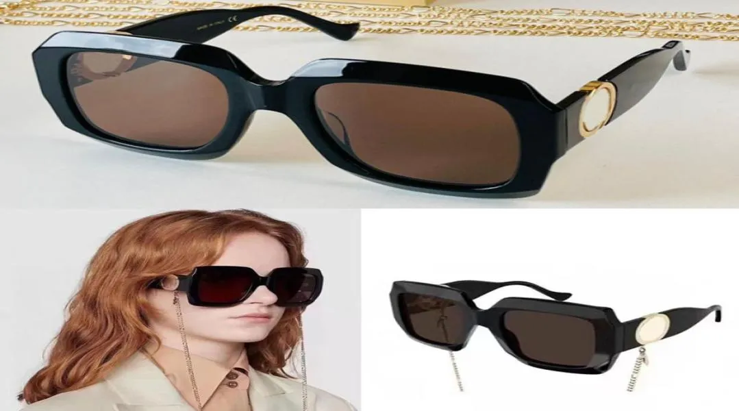 Drivin Retro Mens Sonnenbrille Square Womens Gläses Designer Brown Linsen Brille Einfaches Geschäft 1022s ausschneiden ineinandergreifende Buchstaben 8358478