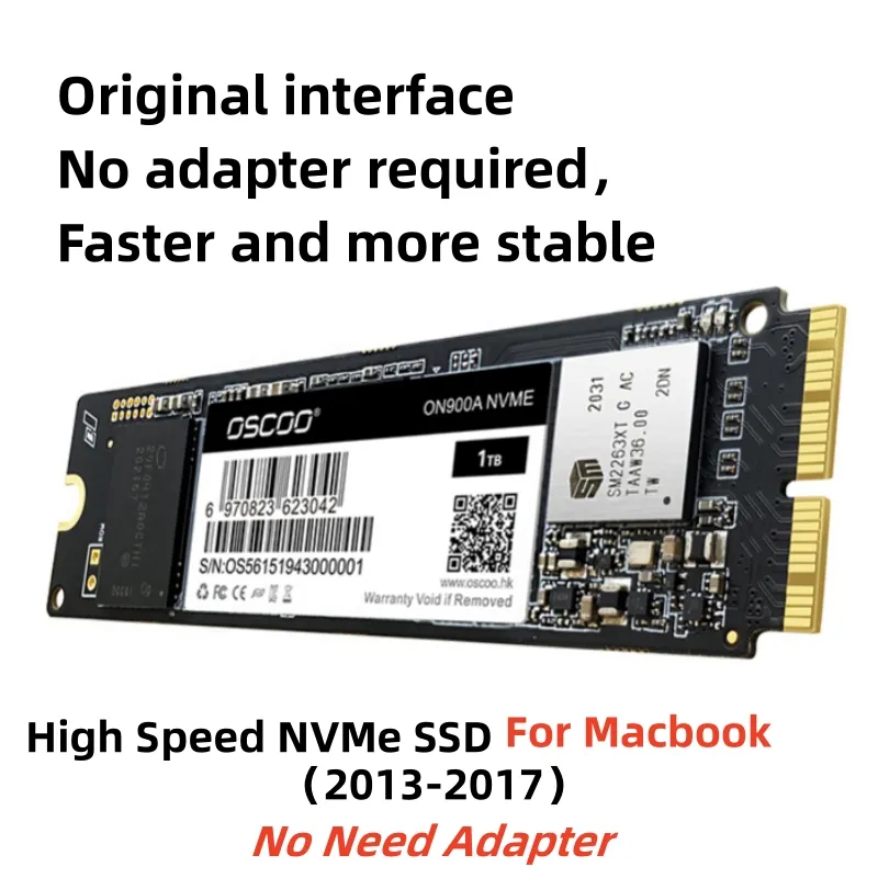 1TB SSD hard disk drive hdd for Macbook Air A1466 A1165 2013 1TB SSD hard disk drive hdd for Macbook Air A1466 A1165 2013