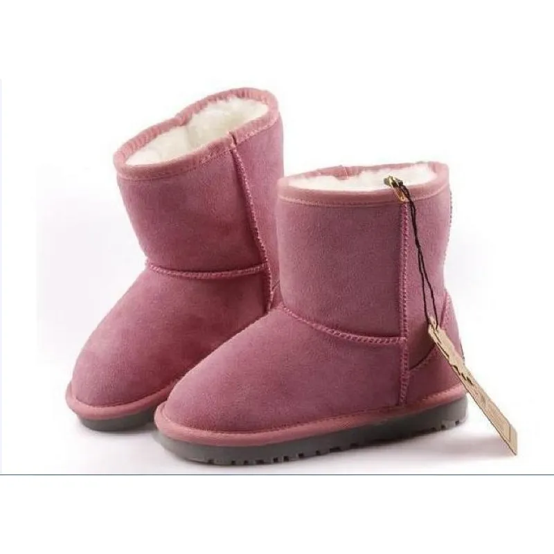 2024 Kinder Schneestiefel Australien 5281 Boots Designer Kinder Schuhe Winter Klassiker Ultra Mini Boot Botton Baby Jungen Mädchen Knöchelstiefel Kinder Fell Wildleder Schuhe