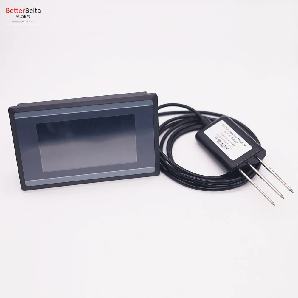 Measuring and Logging Soil Moisture Temperature Humidity EC PH NPK ...