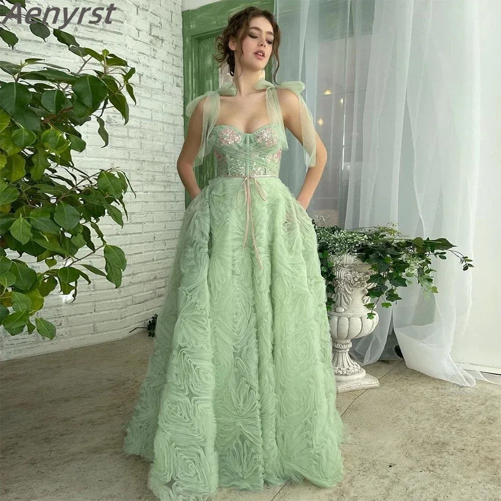 Sweetheart Tulle Green Beading A Line Layers Prom Dress Sweetheart Tulle Green Beading A Line Layers Prom Dress