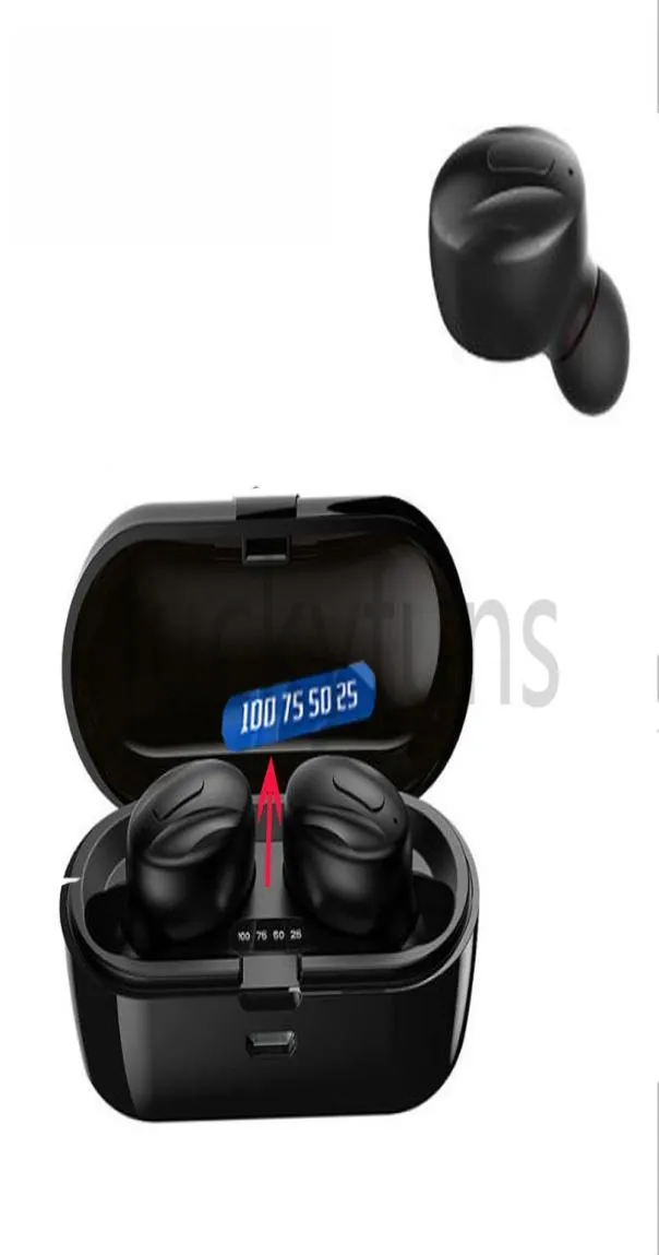 Bezprzewodowe słuchawki TWS mini wkładki douszne XG13 RUNKUJE W SŁOWSKO WE SHAR SEALFONY SEOTS SEALSS dla iPhone'a Samsung S21 Note 20 Stylo 77330496