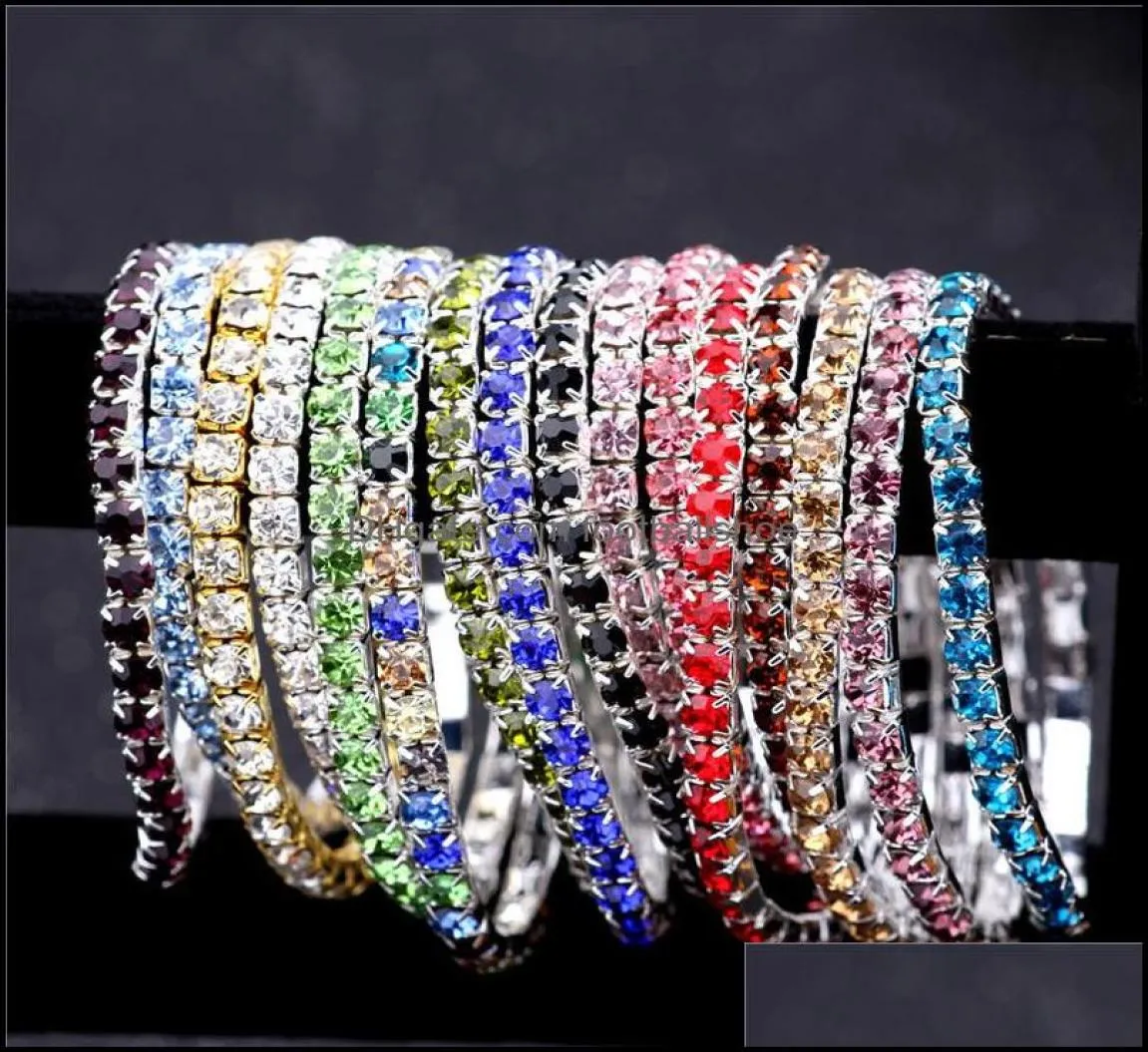 Bracelets de tênis Jóias Bracelet de cristal CZ boêmia para homens homens cubic zirconia wedding hip pop secasia entrega de gota 28682415