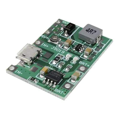 Adjustable Micro USB/Type C Step Up Boost Module For 18650 5v Lithium ...