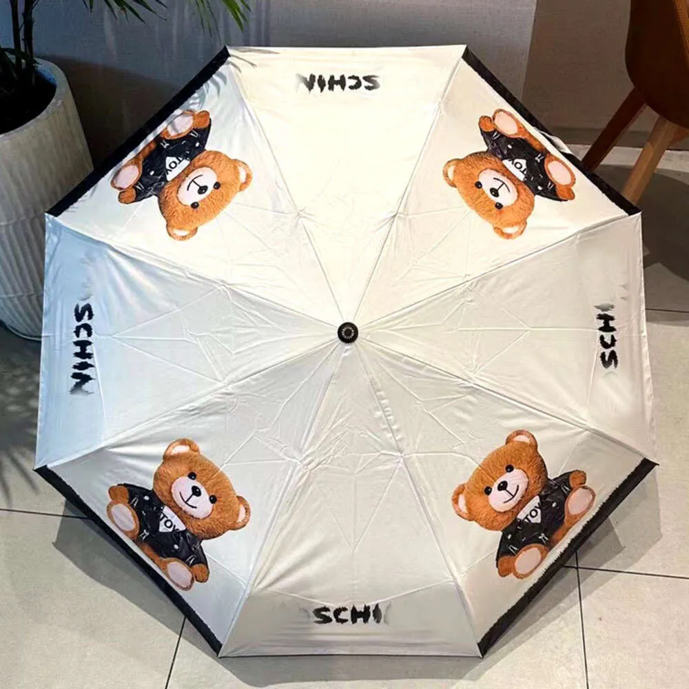 Brand Sun Umbrella, protezione solare, protezione UV, ombrello solare pieghevole, colla completamente automatica nero femmina pioggia di pioggia doppio uso, marea