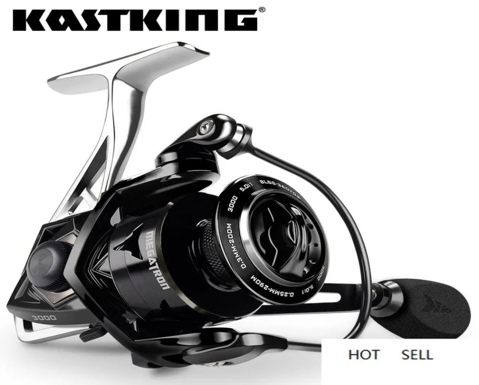 Kastking Megatron Spinning Fishing Cenly 18kg Max Drag 71 Ball Bearings Procle Carbon Fiber Saltwater Coil8781419