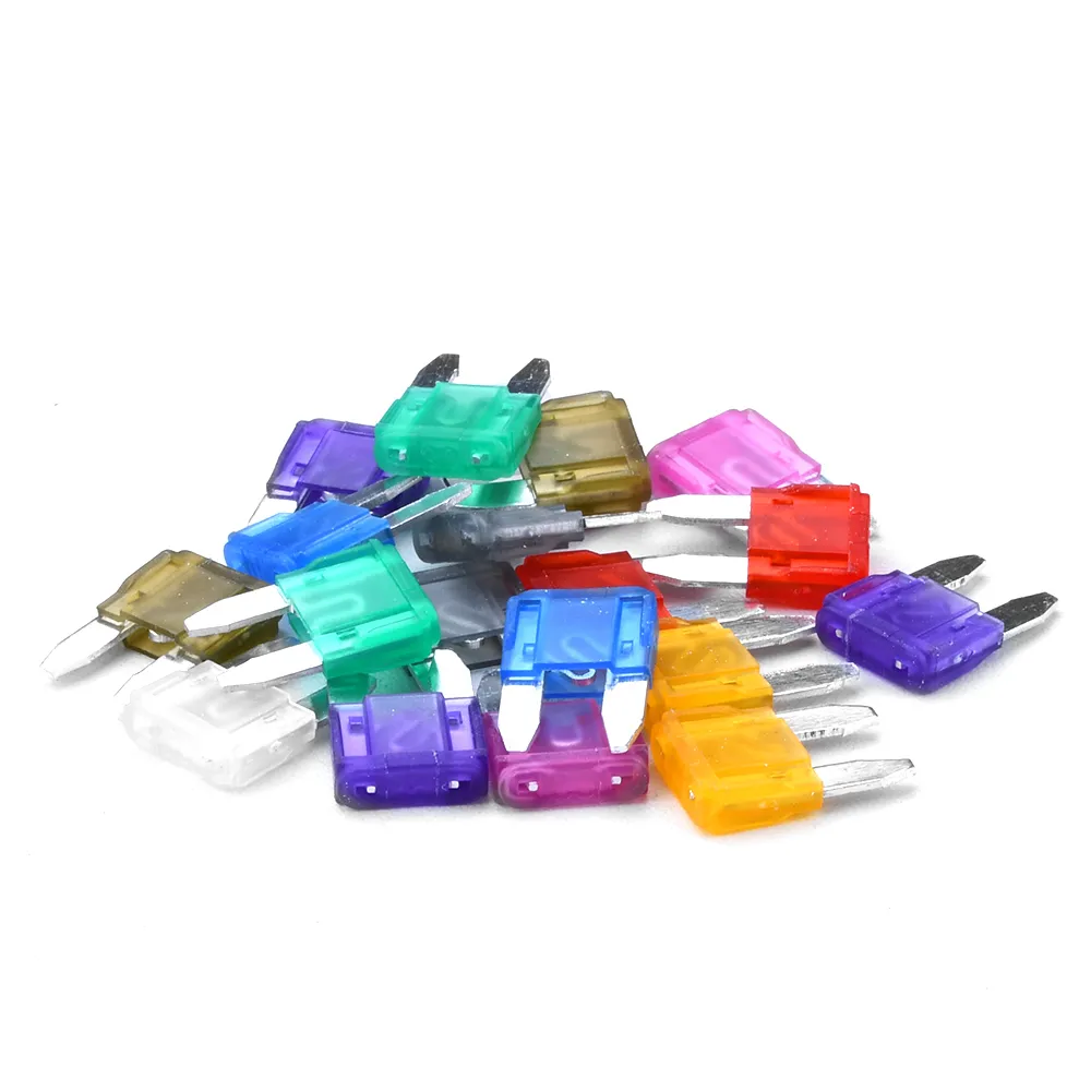 SCUARI 120PCS Fuse Kit,2A 3A 5A 7.5A 10A 15A 20A 25A 30A