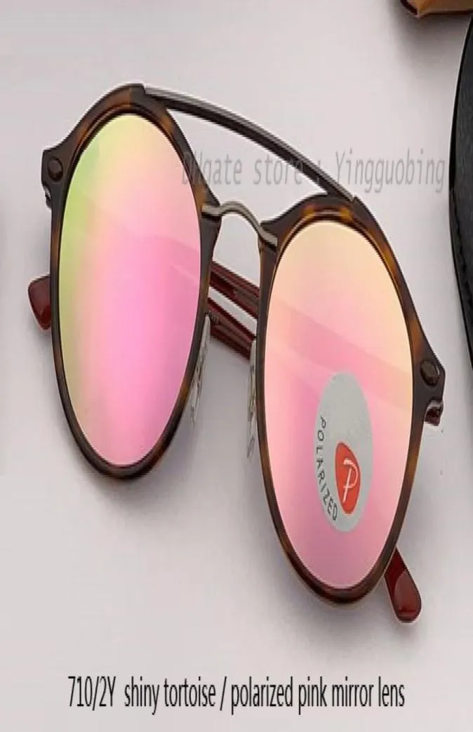 Wholebrand Designer okrągłe spolaryzowane okrągłe gogle 4266 Polaryzator okulary przeciwsłoneczne spolaryzowane lustro lampa błyskowego Gafas GLAS2241525