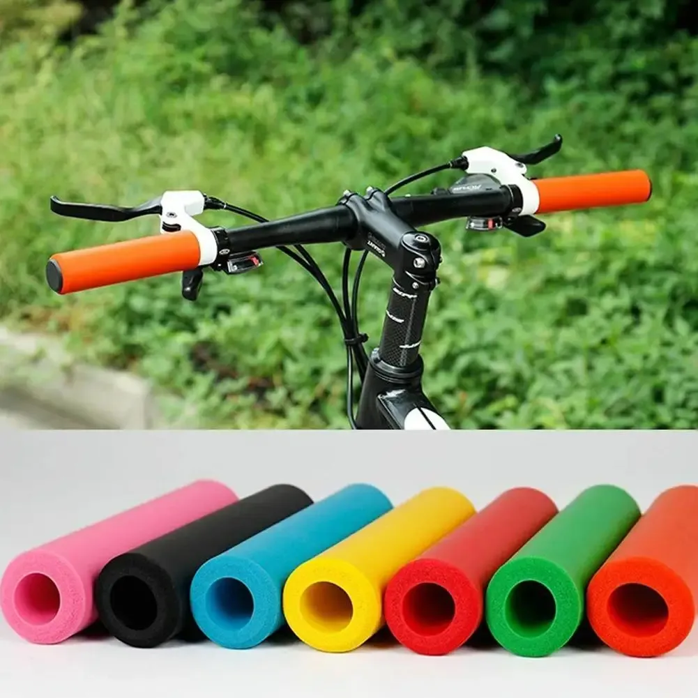 MTB Lenkergriffe Aus Silikon Mit Mesh-Oberfläche | Für Mountainbike, BMX, Fahrrad | 125mm, Rutschfest, Stoßdämpfend