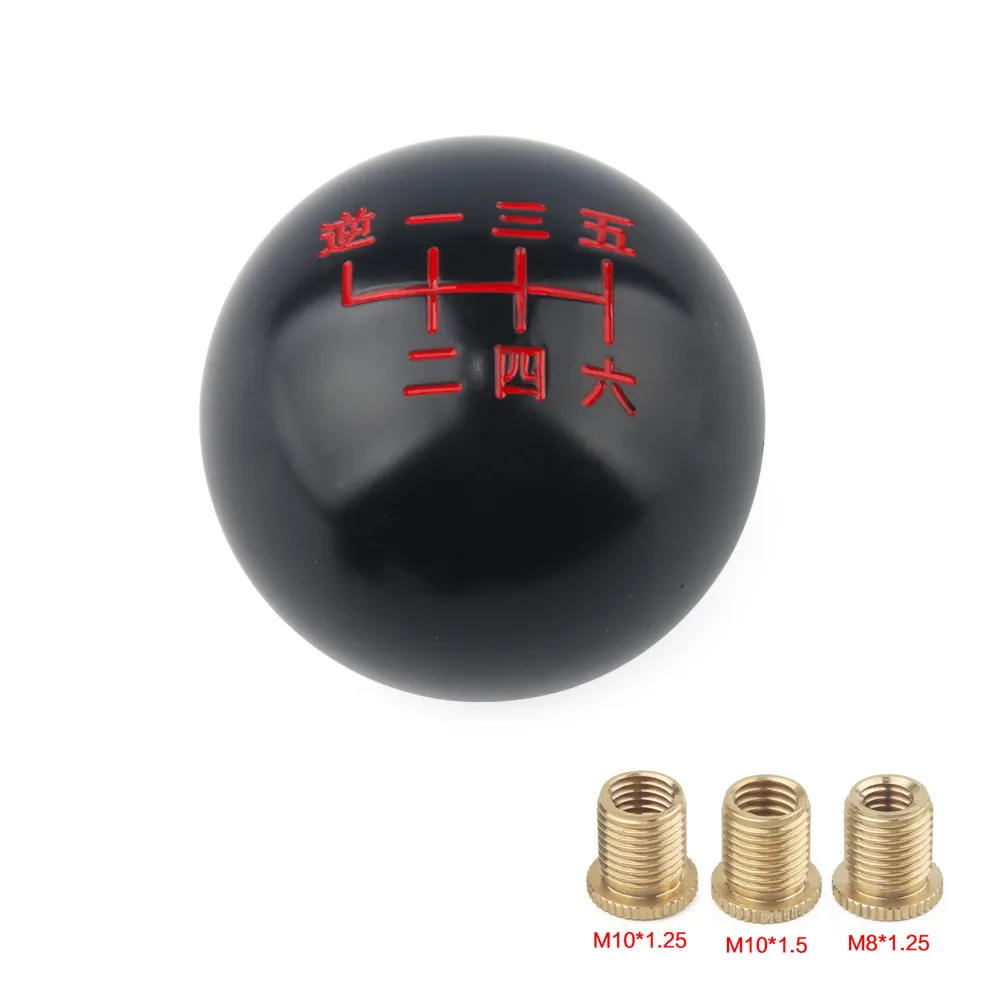 JDM Purple Pearl 54mm Round Shift Knob – Acrylic – Fits M8, M10, M12 Threads – Universal