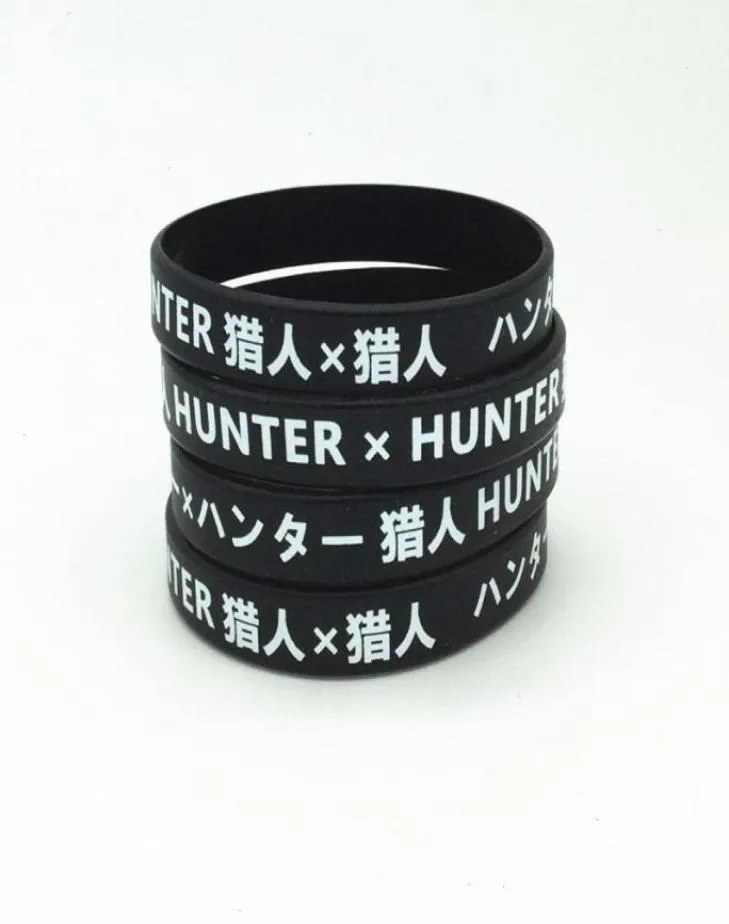 Anime Hunter x Sport Strand Opaska Mężczyzna gumowa silikonowa bransoletka Cartoon96009029959919
