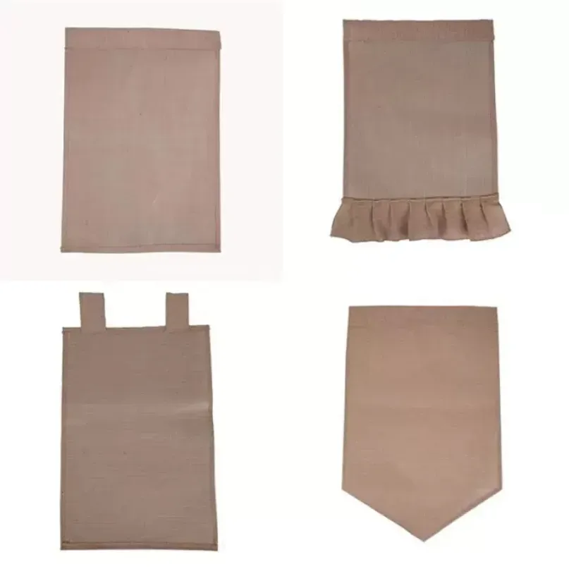 Jute tuinvlag voor tuin decoratie aangepaste print woningdecor banner vlag zz