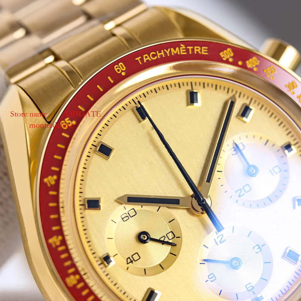 Watch Watchesmen Plutão Designers Chronograph Superclone Watches 3861 Saturn Men's 42mm Moon Business Business 316L 310.63.42.50.02.480
