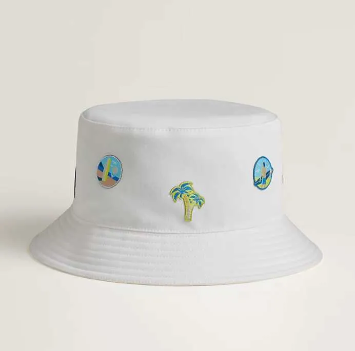 NOUVEAU 2024 NEUTRALE BLANC ELIO SURF FISHANMAN HAT SORN CHAPLE / CHAPE DE 59CM CILUCFERCE CHAPPE