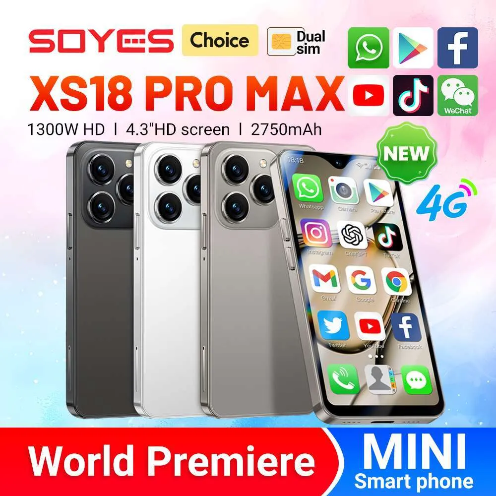 Soyes XS18 Pro Max 4.3 Mini Android 10 Smartphone  From