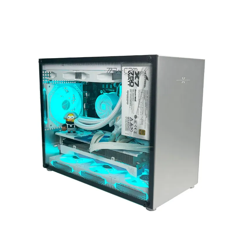 DHgate.com:Compact Aluminum ATX MATX Case with Type-C Port