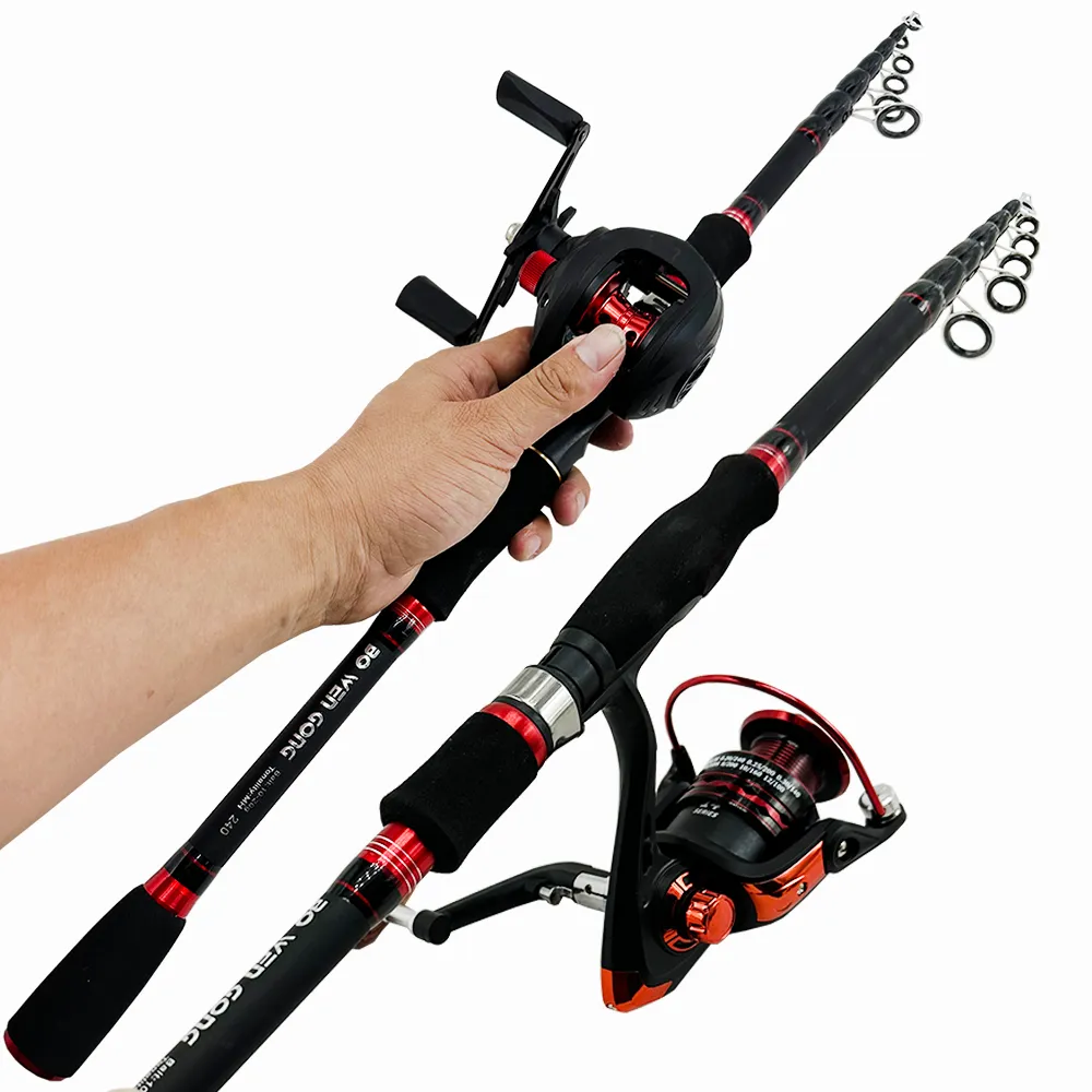 Telescopic Fishing Rod: Length & Gear Ratio Guide Telescopic Fishing Rod: Length & Gear Ratio Guide