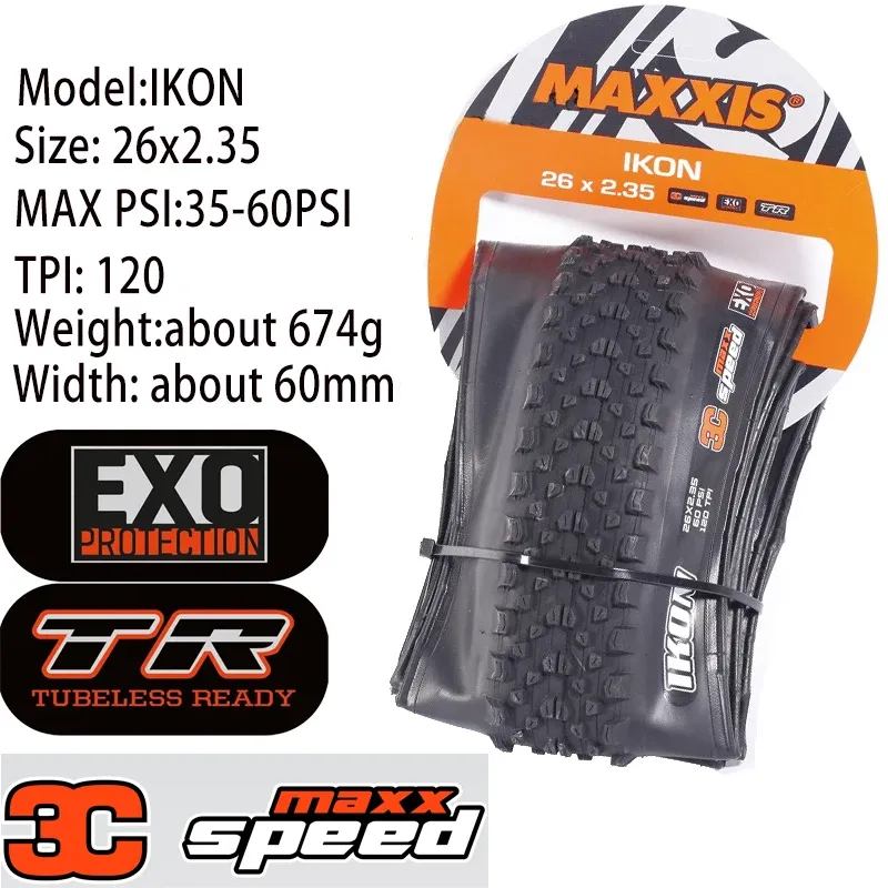MAXXIS IKON Bicycle Tires Foldable MTB Bike Tire 26x2.2 26x2.35 27.5x2.2 27.5x2.35 29x2.0 29x2.2 Mountain Bike Tires From 42 7 DHgate