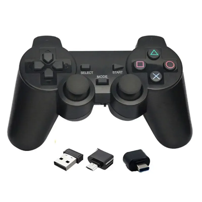 PS1/2/3 PC Dizüstü Bilgisayar için Gamepads Kablosuz Gamepad Oyun Denetleyicisi Joystick Joypad
