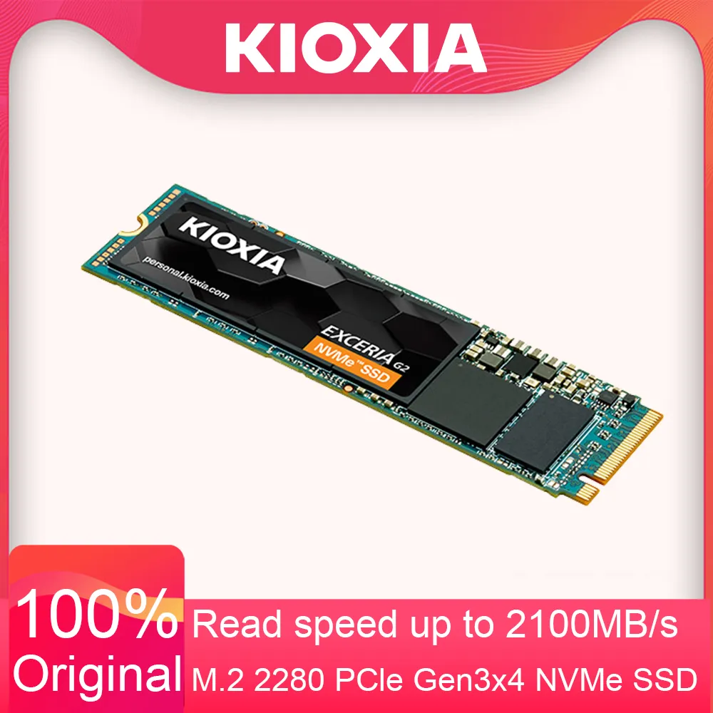 Kioxia 500GB NVMe 2280 SSD High Performance Solid State Drive - Main Image