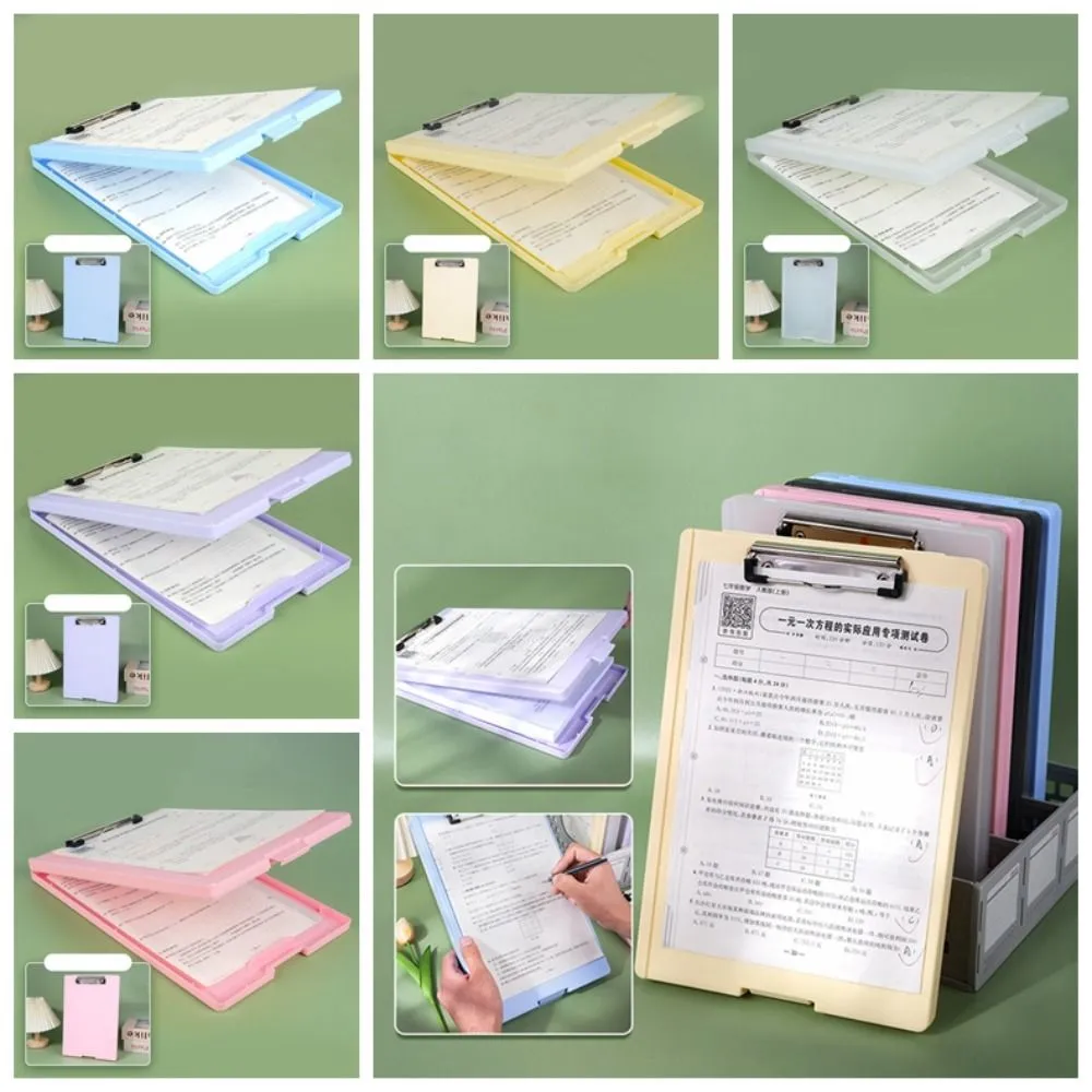 A4 Black Clipboard Box File - Storage Filing Case - Choice Wholesale - View #6
