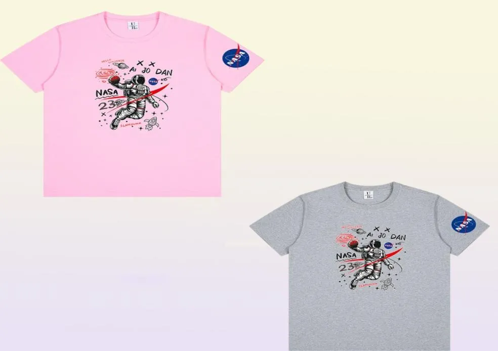 Astronaute national aéronautique Administration de l'espace nasa t shirt noir gris rose rouge blanc clair bleu et femmes 2525496730