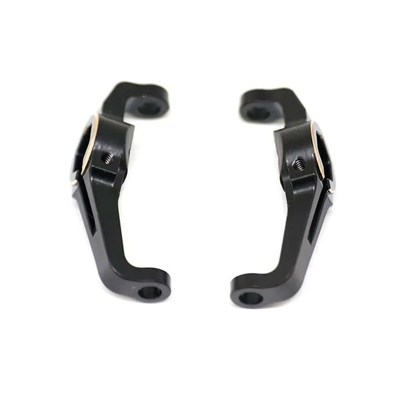 Brass Portal Housing Cover Set For FMS FCX24 RC Crawler - Front & Rear Upgrades | Lowers Center Of Gravity - View #5