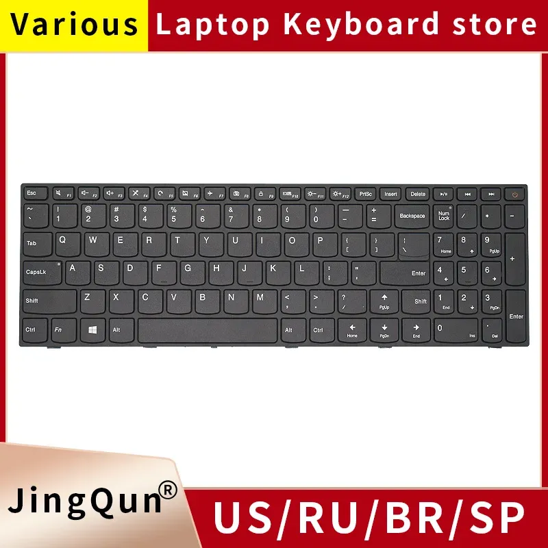 Keyboards Original US Russian Laptop Keyboard For Lenovo IdeaPad Tianyi 31015isk 31015IKB 11015isk 11015IKB 11017ACL 11017IKB/17ISK