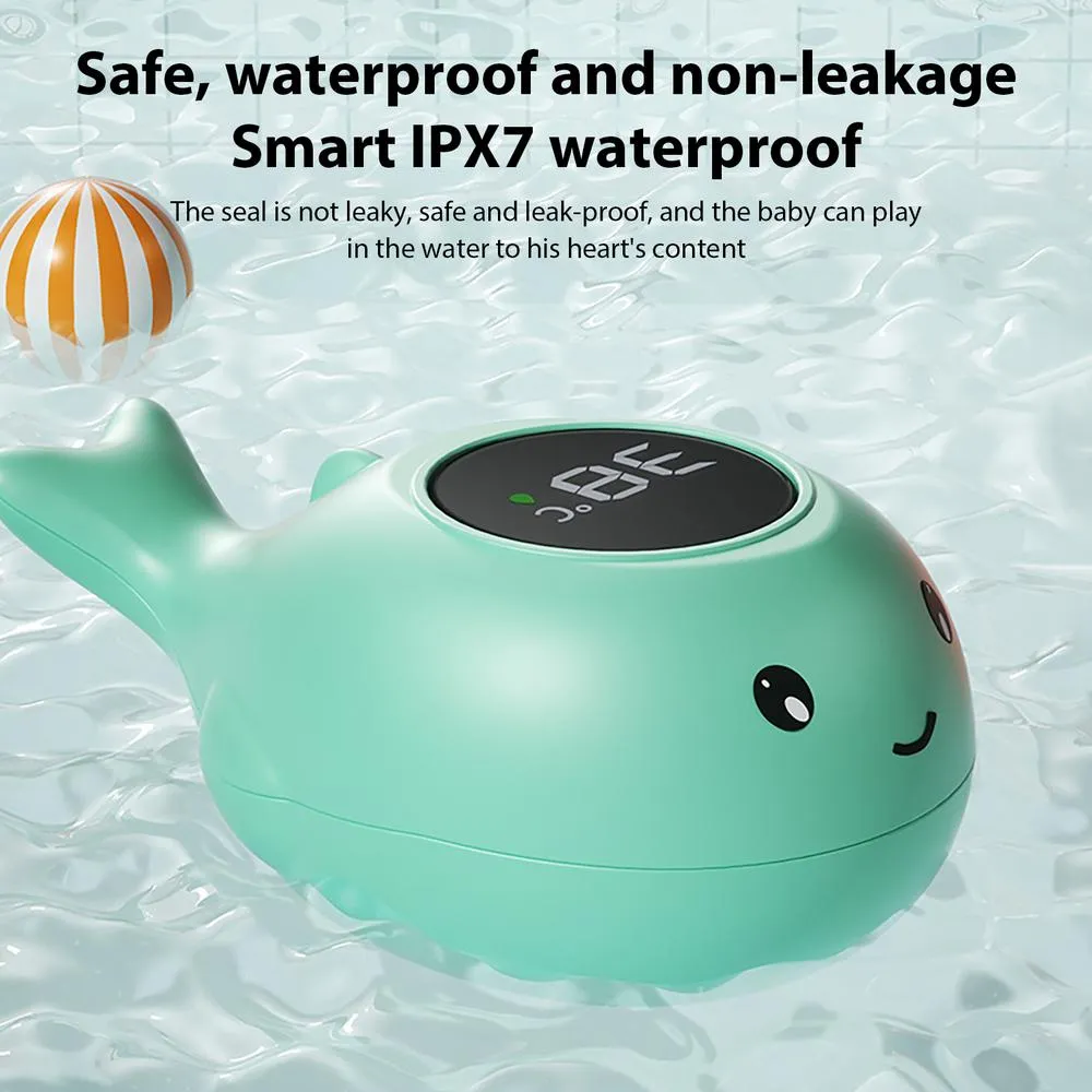Termómetro Flotante Para Baño De Bebé - Sensor De 3 Colores, Seguridad Infantil, Rango 35-39°C